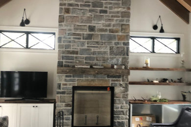 Muskoka Granite Fireplace