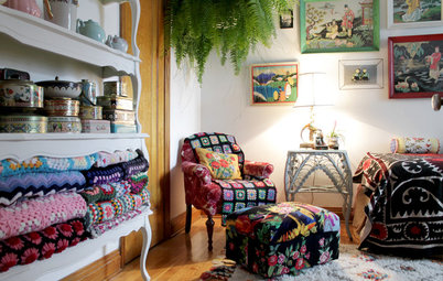 Canadian Houzz: Secondhand and Handmade Treasures Make a Charming Home
