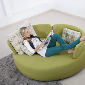 MyCuore Modern Swivel Day Bed Sofa Bed by Famaliving California