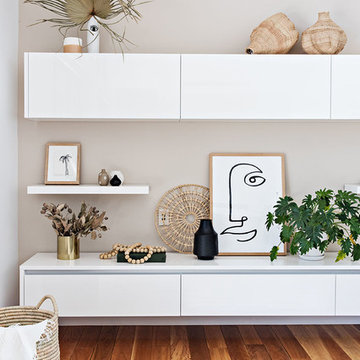 Natural & Neutral Family Room