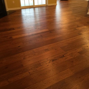 New Build Featuring Hallmark Floors Monterey Puebla in Hickory
