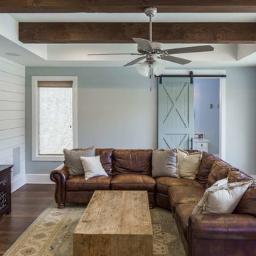 New Take on Texas Farmhouse by John Siemering Homes Austin TX