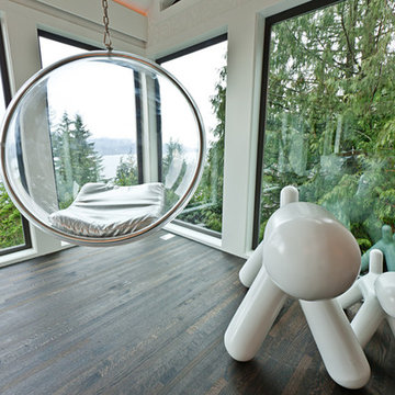 North Vancouver- Cove Lighting, Bubble Chairs, Modern Design, Home Reno's, Inter