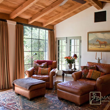 Old California Mission Style Sitting Room