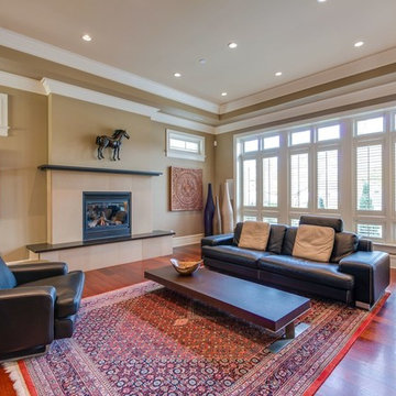 Old World: Minto Crescent Family Home, New Construction