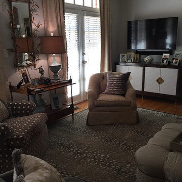Olde Raleigh Village Living Room Makeover