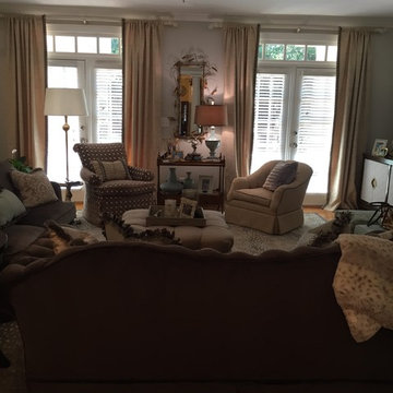 Olde Raleigh Village Living Room Makeover