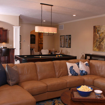 Open Concept Family Friendly Home: Family Room