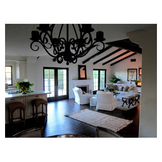 Open Concept Spanish Style in Santa Barbara CA - Mediterranean - Family ...