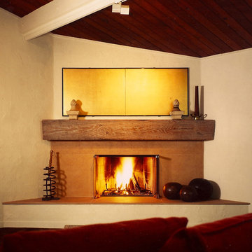 Orinda Corner fireplace.
