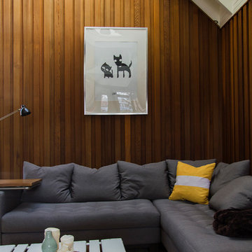 Our midcentury modern home