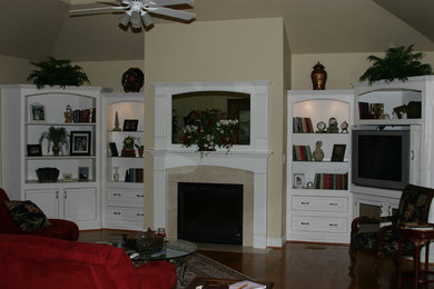 painted built ins