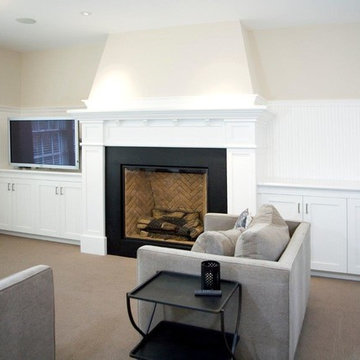 Painted Family Room