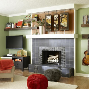Parent-Friendly Family Room