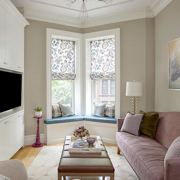 Park Slope Row House Living Room