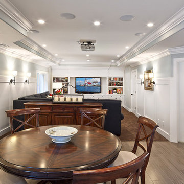 Peaceful basement