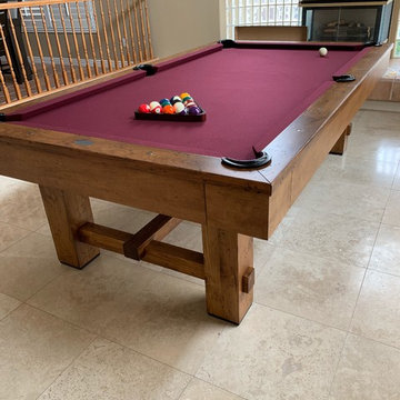 Peoria Rustic Pool Table