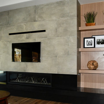 Phoenix Modern Kitchen and Fireplace Remodel GE