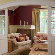 Traditional Family Room by Howell Custom Building Group
