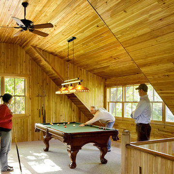 Pool table and recreation room