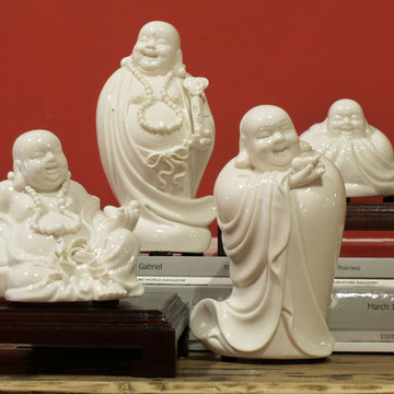 Porcelain Buddha Figurines