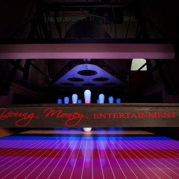 Private Bowling Alley for Hip Hop Music Label's Studio