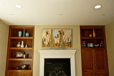 Inspiration for a timeless family room remodel in San Francisco