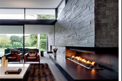 Inspiration for a living room remodel in New York