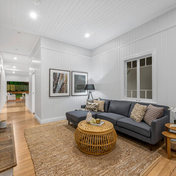 Queenslander Cottage Renovation, Raise & Build, Extend