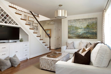 Example of a family room design in Nashville