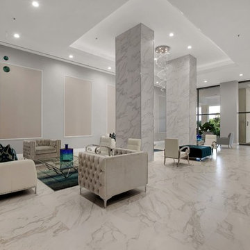 Residential Lobby Designed and Renovated