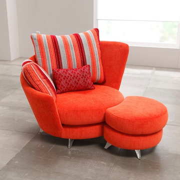 Roxane Lounge Chair Swivel from Famaliving California