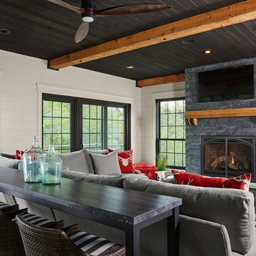 Rustic Chic Family Room