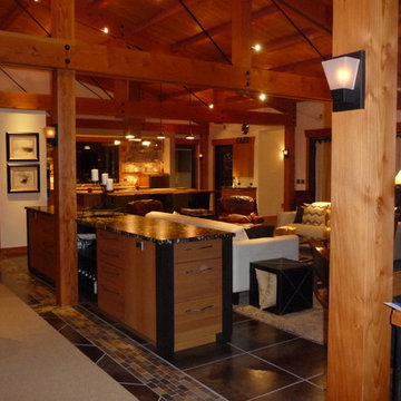 Rustic Contemporary Timber Frame