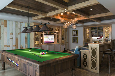 Rustic Entertainment, Gathering Center, Bar and Coffee Table