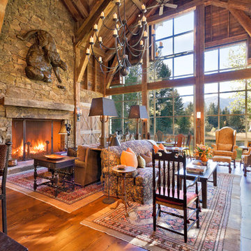 Rustic Family Room