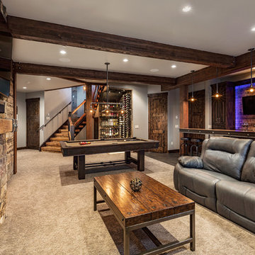 Rustic Family Room