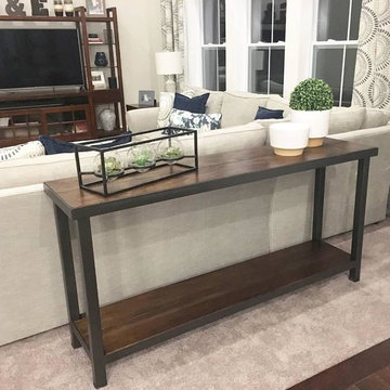 Rustic modern Sofa Table
