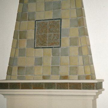 San Rafael Avenue Bathroom and Fireplace Tile Remodel