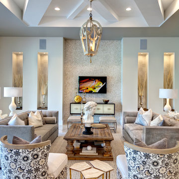Sater Design Collection's 6799 "Arabella" Home Plan