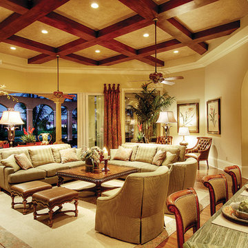 Sater Design Collection's 6955 "Prima Porta" Home Plan
