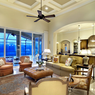 Sater Design Collection's 6964 "Barletta" Home Plan
