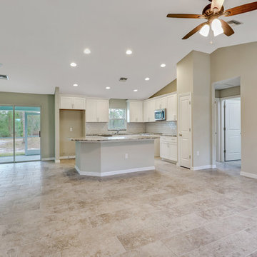 Sawgrass Model - Open concept living, dining, kitchen