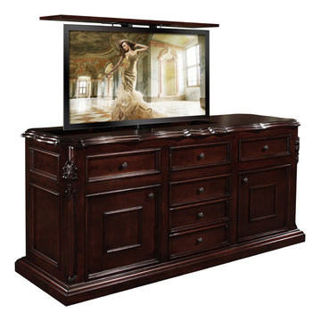 Scarlet TV Lift Furniture, US Made TV Lift Furniture by Cabinet Tronix