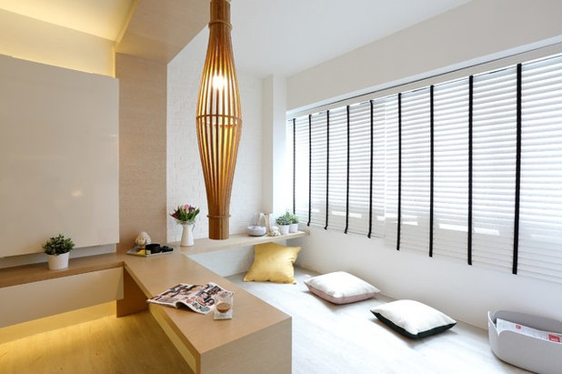 Scandinavian Family  Room by Arte Living Design Studio Pte Ltd
