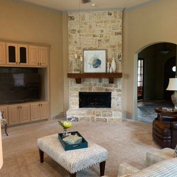 Serene and comfortable family room
