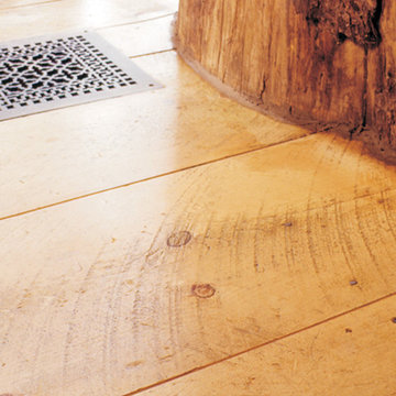 Shadow Planed Wide White Pine Flooring