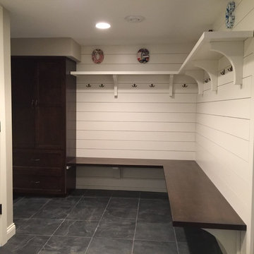Shiplap, Mudroom and Great Room