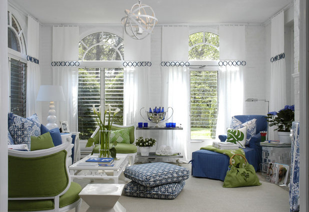 Contemporary Family  Room by Eileen Kathryn Boyd Interiors