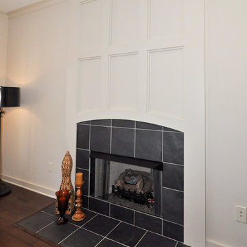 Signature Homes Fireplace at James Hill in Ross Bridge